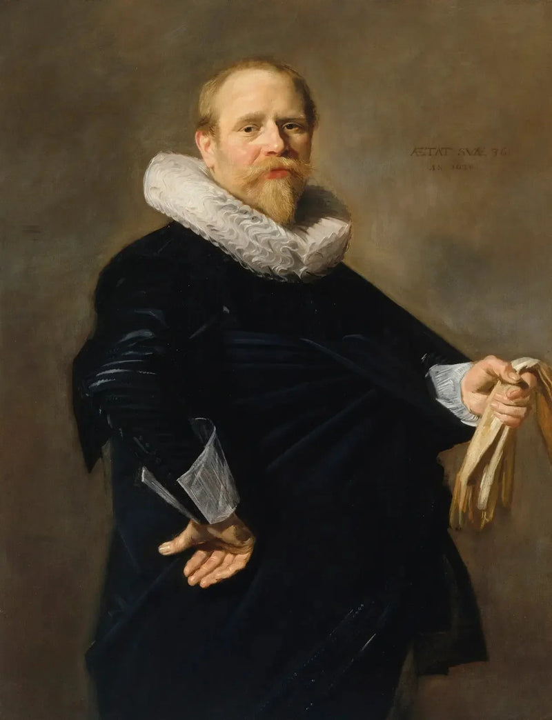 portret nieznanego mężczyzny - Frans Hals