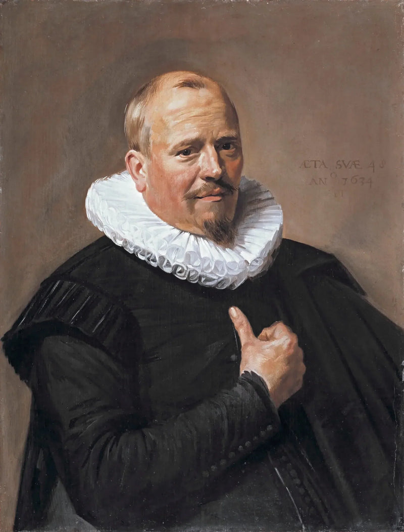 Portret nieznanego mężczyzny - Frans Hals