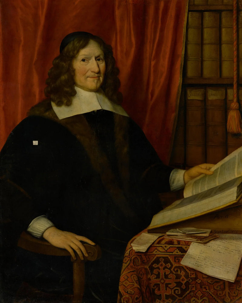 Portret nieznanego mężczyzny - Gerrit van Honthorst