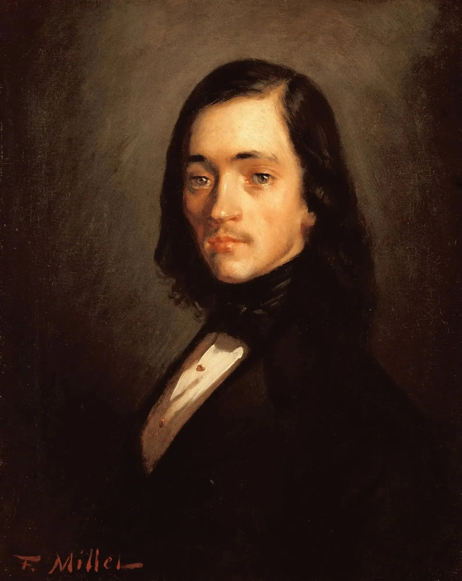 Portret mężczyzny - Jean-François Millet