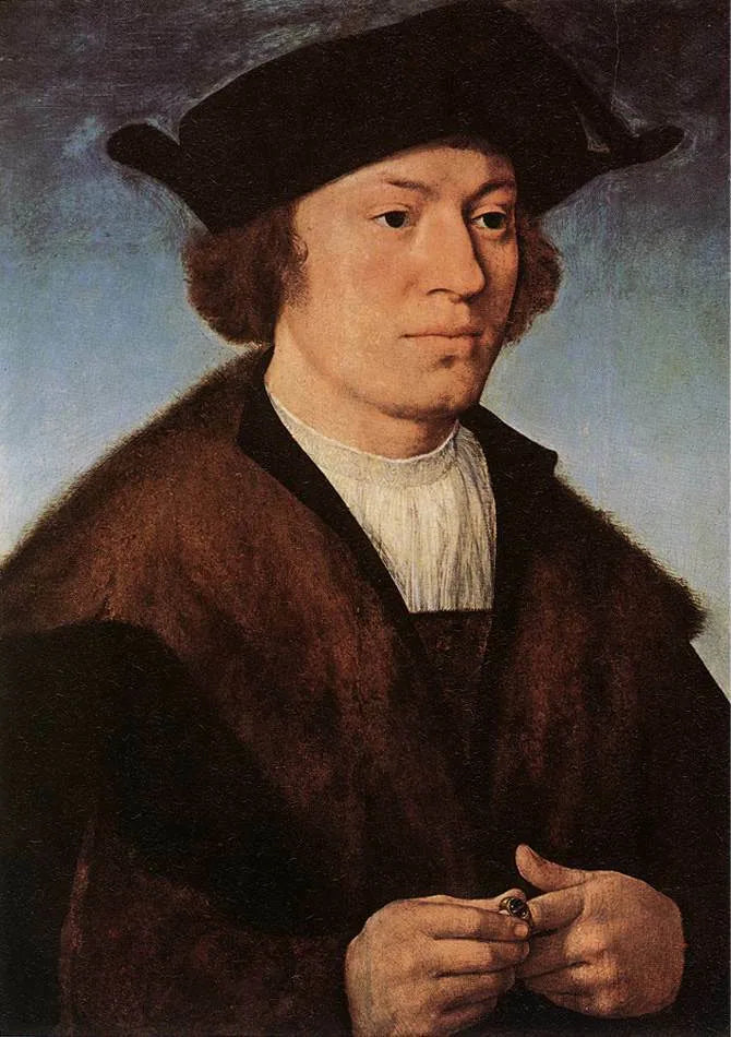 Portret mężczyzny - Joos van Cleve