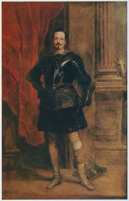 Portret mężczyzny, być może Filippo van Spinola - Antoine van Dyck