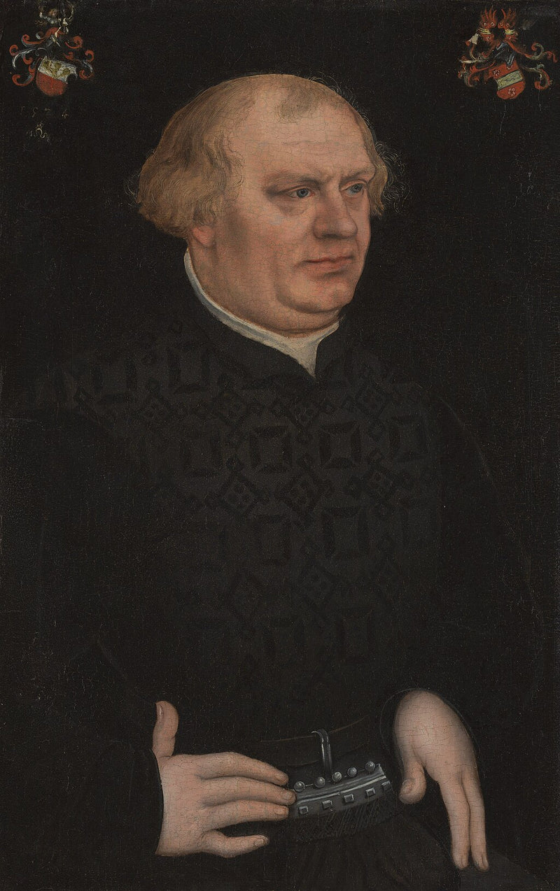 Portret mężczyzny, prawdopodobnie Johan Feige - Lucas Cranach Starszy