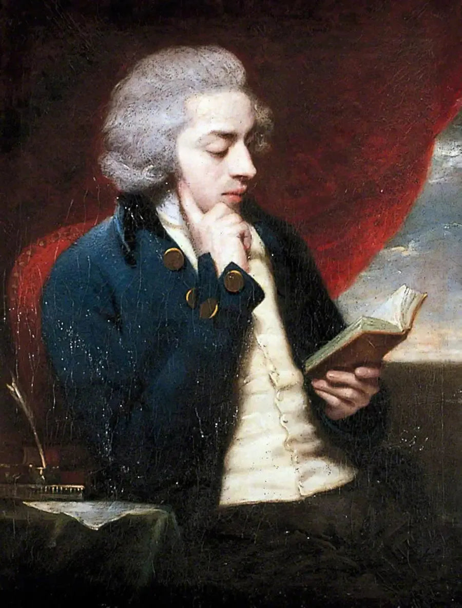 Portret młodego dżentelmena czytającego (może William Beckford) - Joshua Reynolds