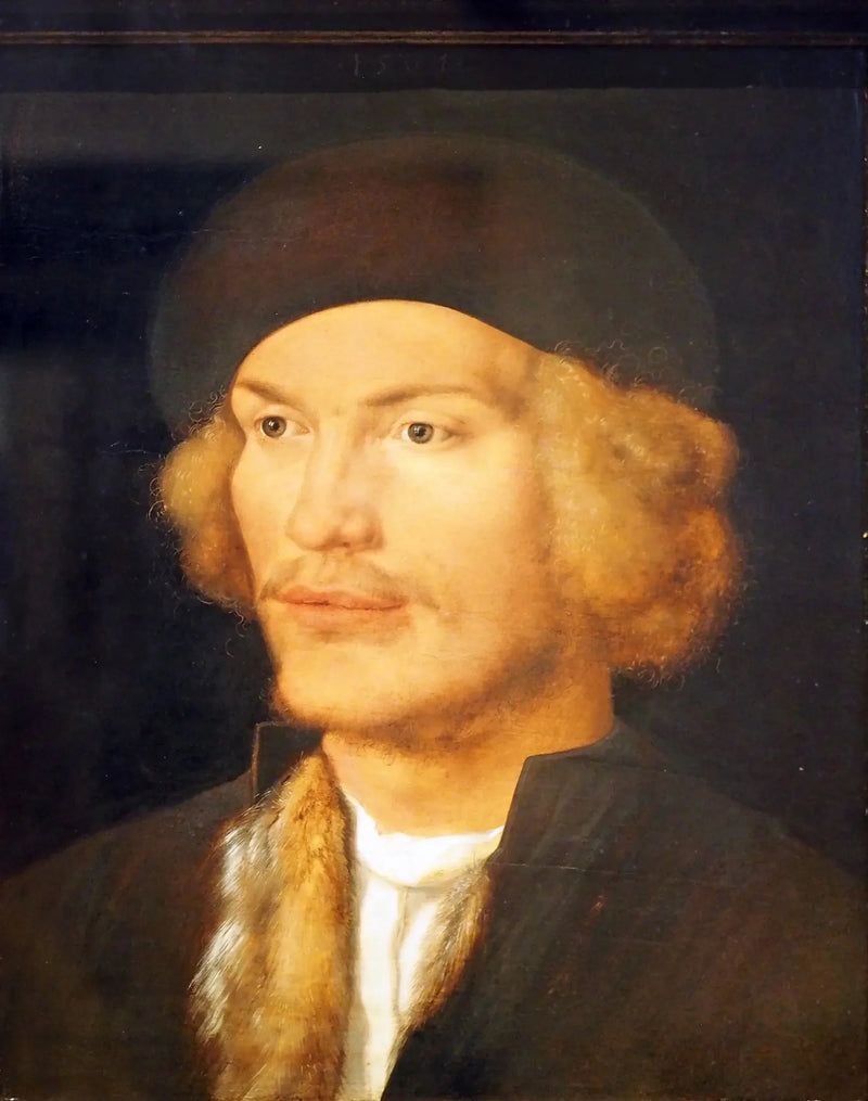 Portret młodego mężczyzny - Albrecht Dürer