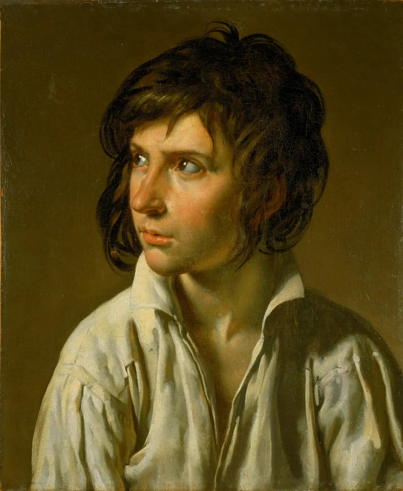 Portret młodego mężczyzny - Anne-Louis Girodet