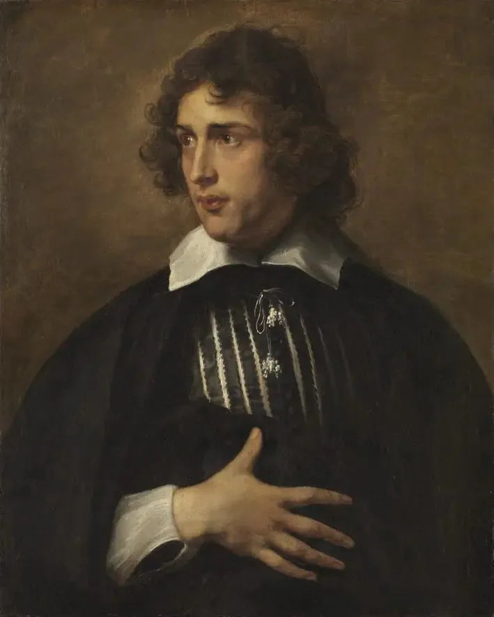 Portret młodego mężczyzny - Antoine van Dyck