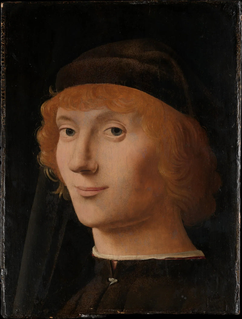 Portret młodego mężczyzny - Antonello z Messyny