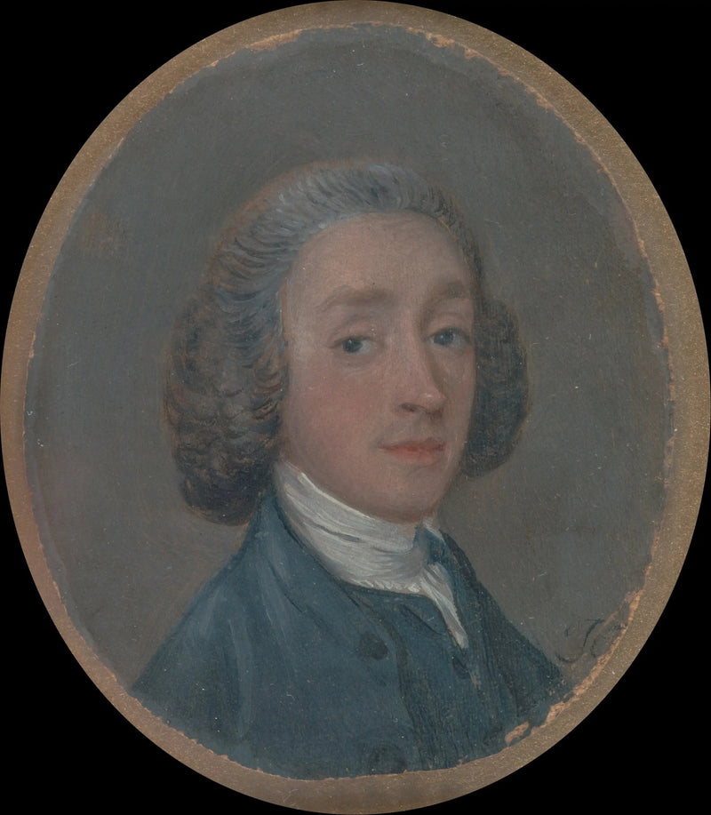 Portret młodego mężczyzny z pudrowanymi włosami - Thomas Gainsborough
