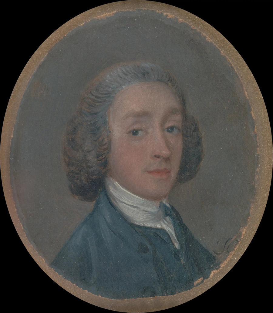 Portret młodego mężczyzny z pudrowanymi włosami - Thomas Gainsborough