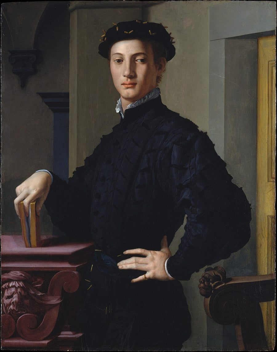 Portret młodego mężczyzny - Bronzino