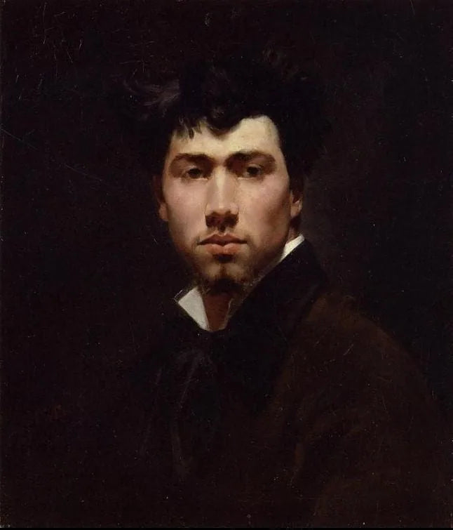 Portrait d'un jeune homme - Giovanni Boldini image 1 reproduction de peinture à l’huile