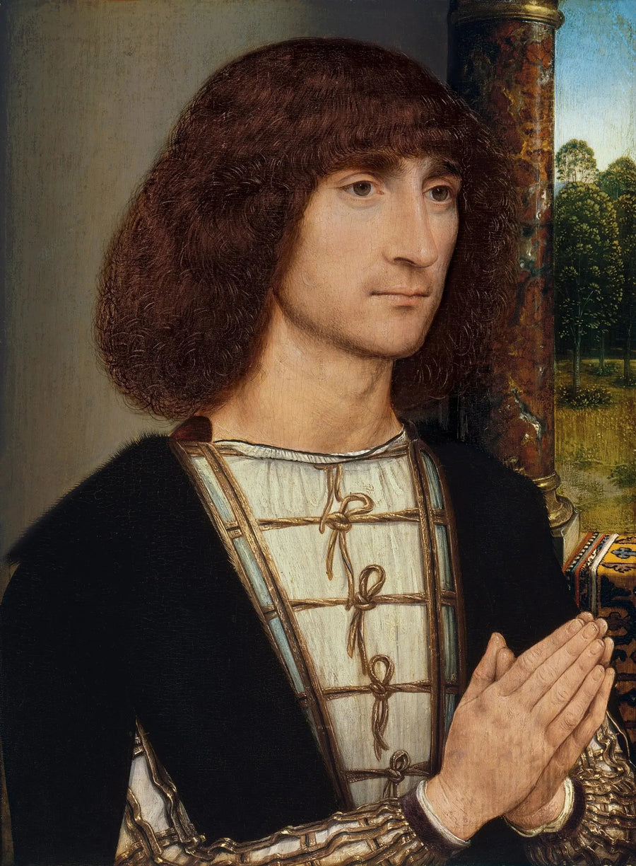 Portret młodego mężczyzny - Hans Memling