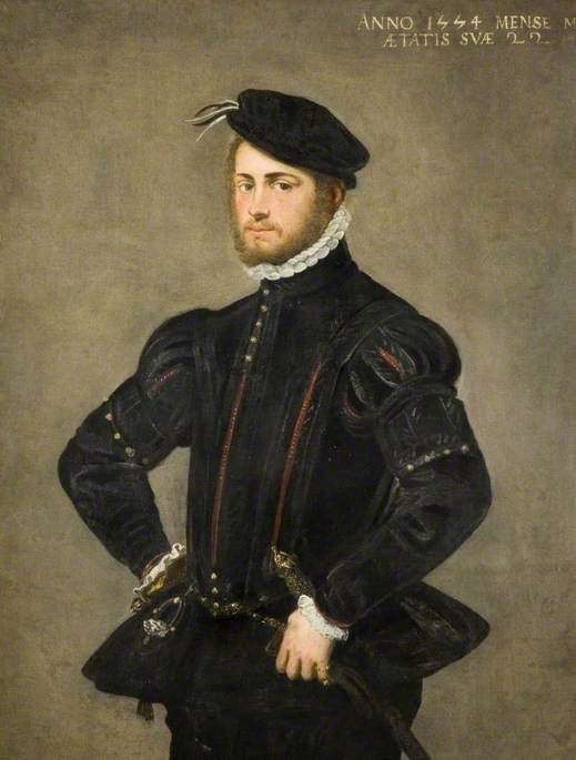 Portret młodego mężczyzny - Jacopo Tintoretto