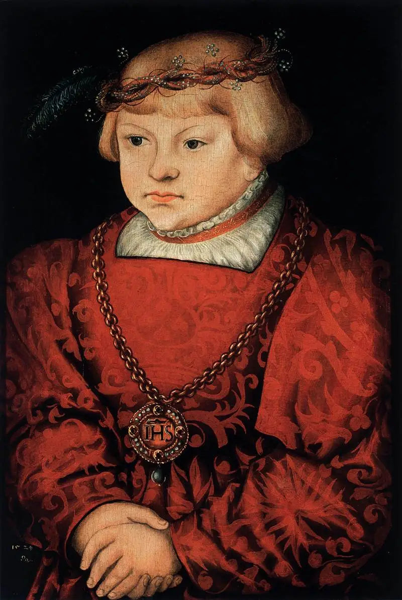 Portret młodego księcia - Lucas Cranach Starszy
