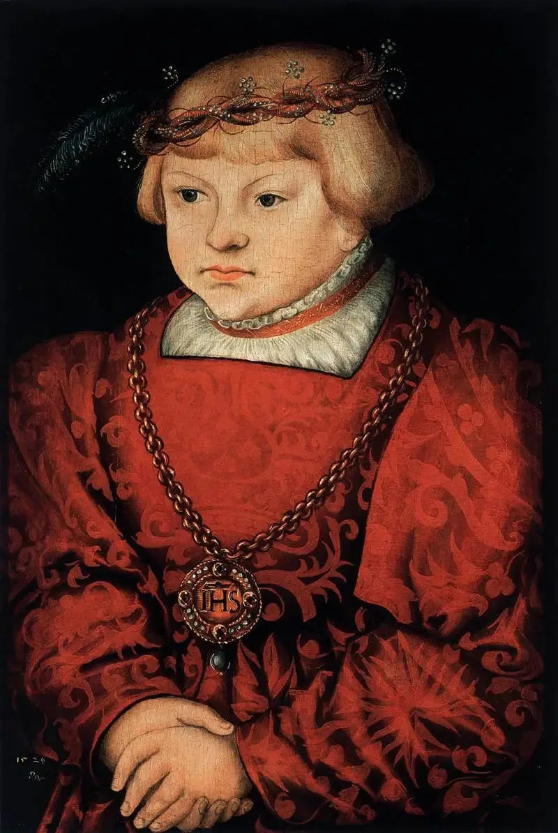 Portret młodego księcia - Lucas Cranach Starszy