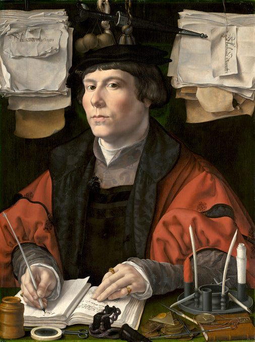 Portret kupca - Jan Gossaert