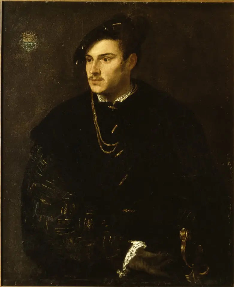 Portret członka rodu Farnese - Titian
