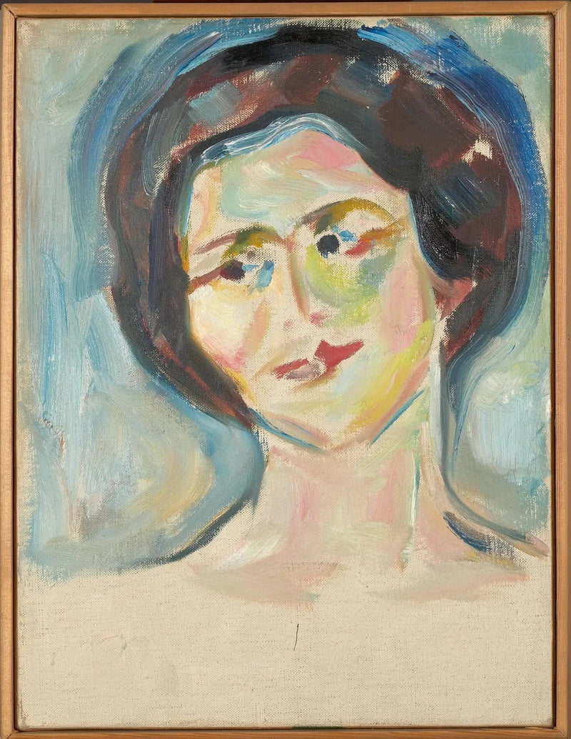 Portret modela - Edvard Munch