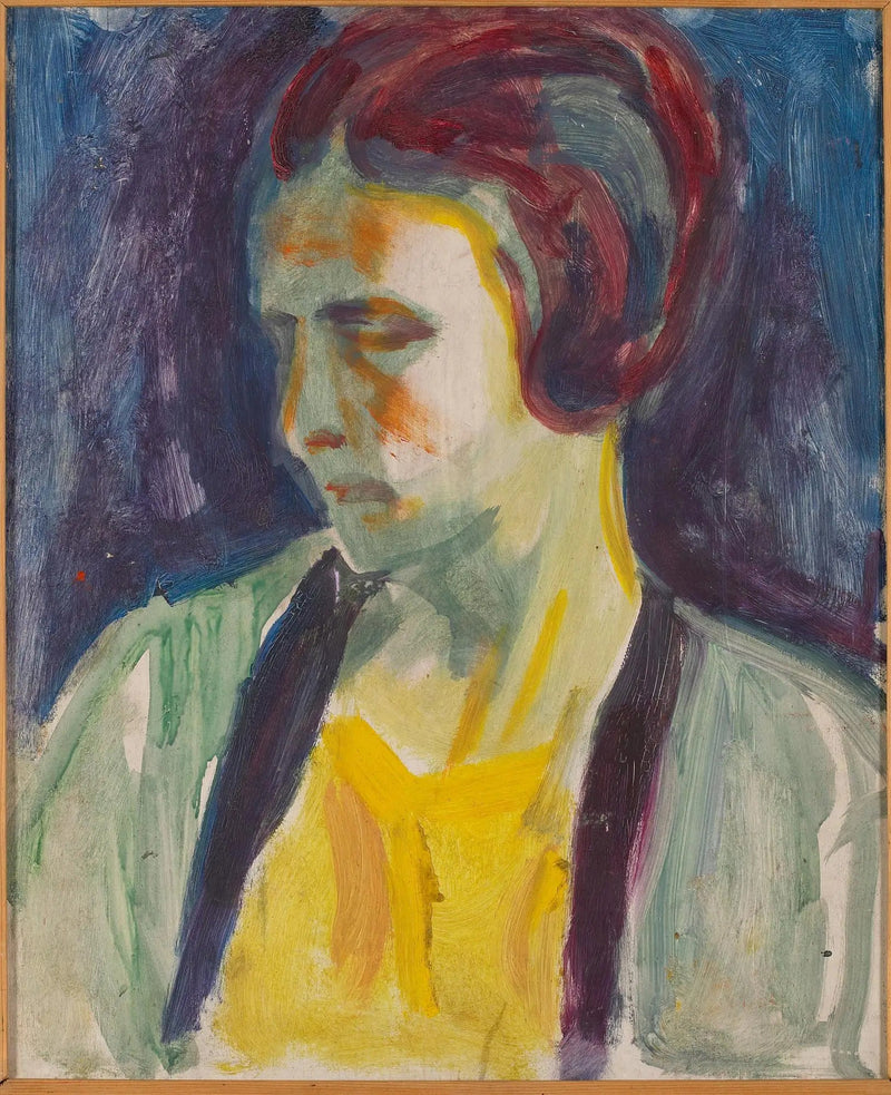 Portret modelki - Edvard Munch