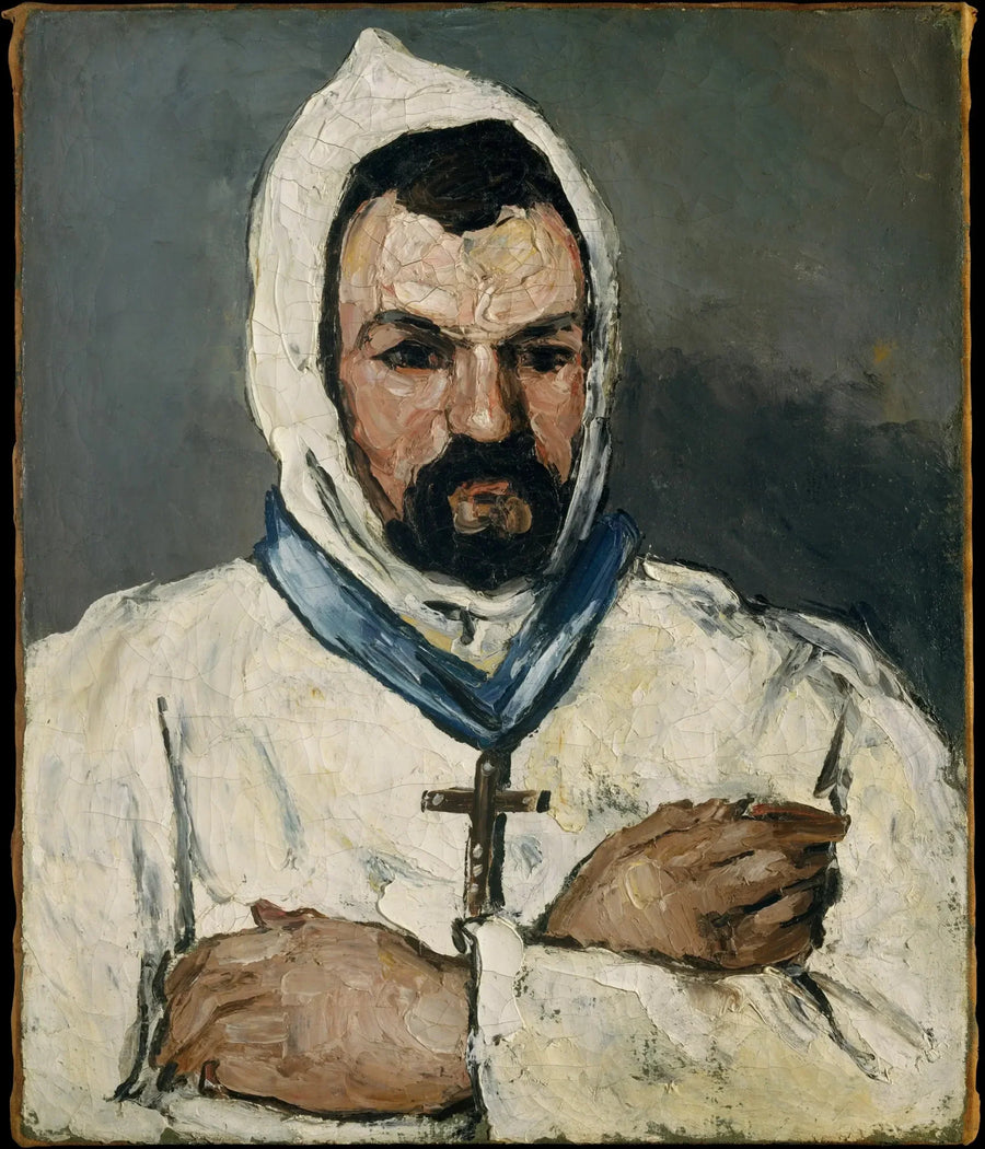 Portret mnicha - Paul Cézanne