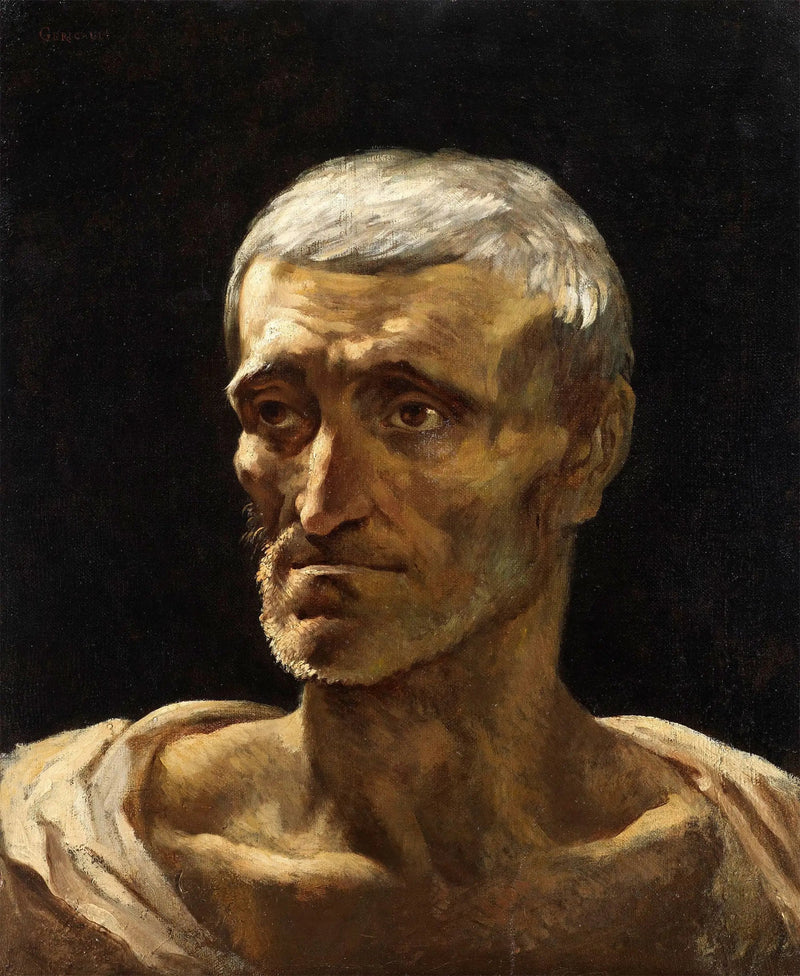Portret rozbitka - Théodore Géricault