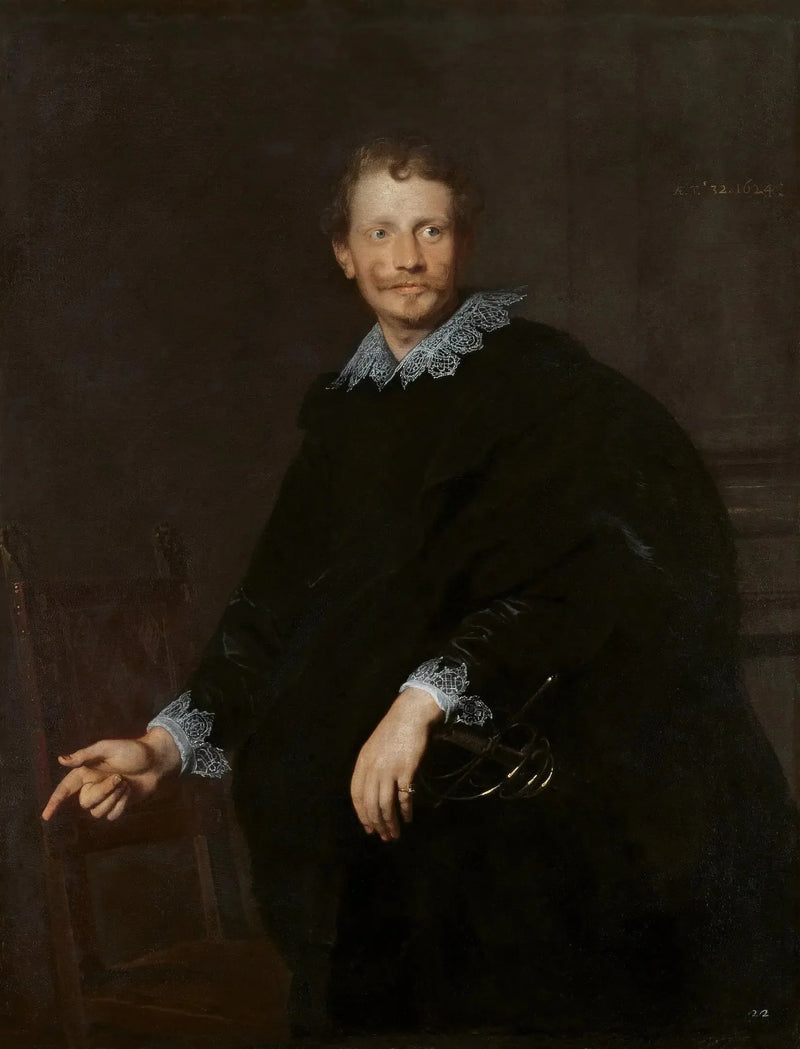 Portret szlachcica z Genui, 1624 - Antoine van Dyck