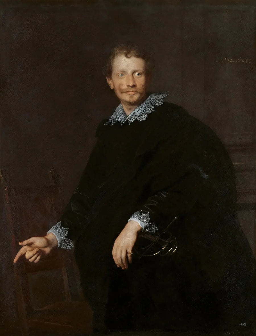 Portret szlachcica z Genui, 1624 - Antoine van Dyck