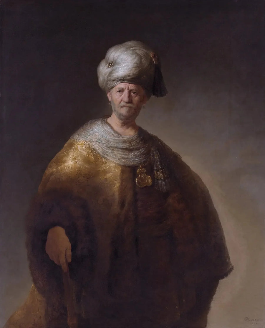 Portret orientalnego szlachcica - Rembrandt