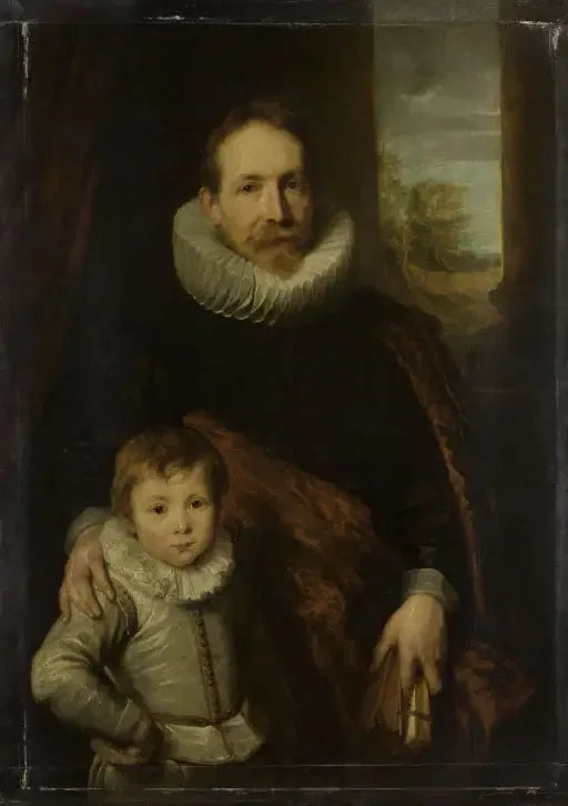 Portret ojca i syna - Antoine van Dyck