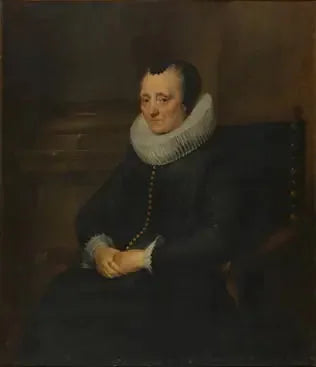Portret starszej kobiety - Antoine van Dyck