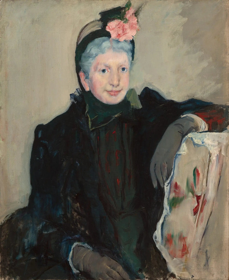 Portret starszej damy - Mary Cassatt