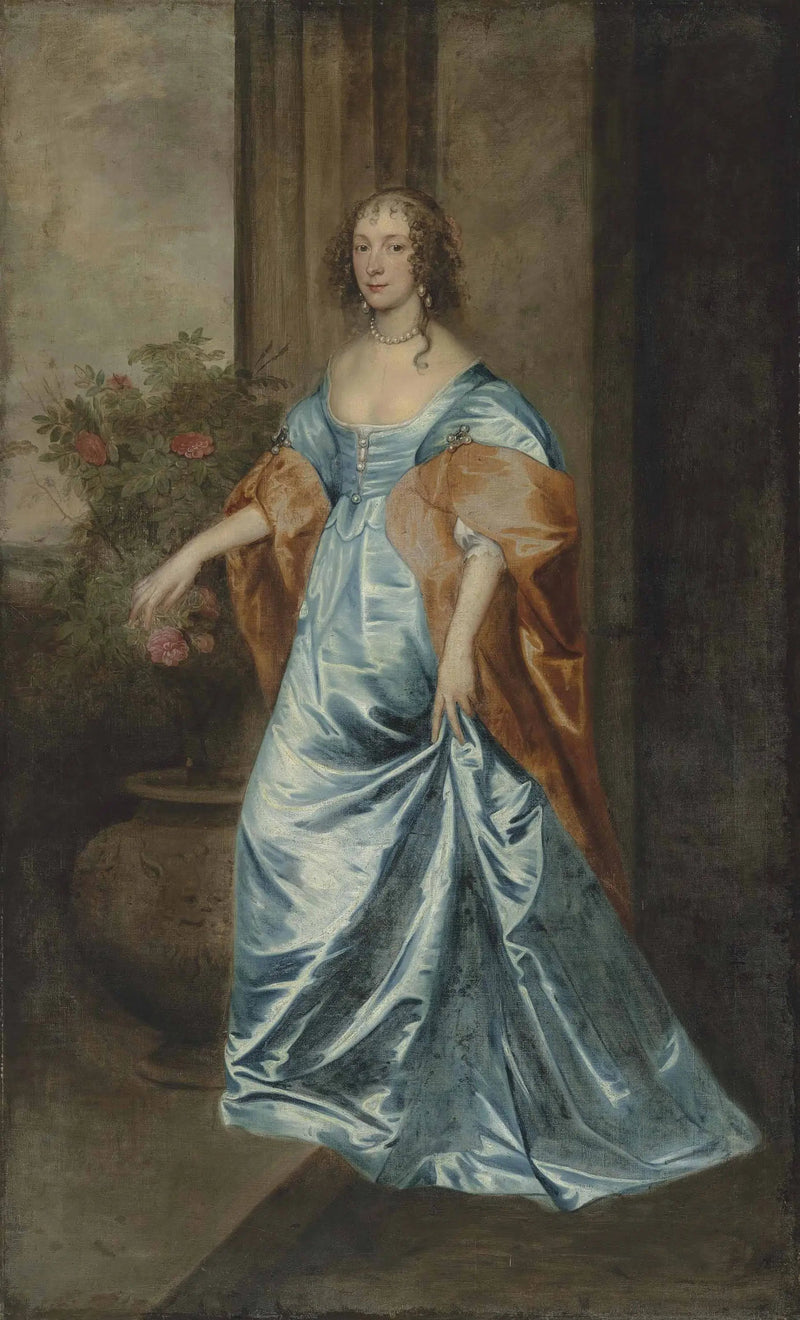 Portret damy - Antoine van Dyck