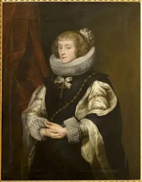 Portret damy - Antoine van Dyck