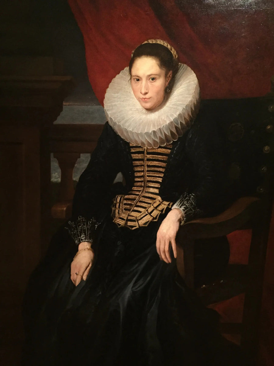 Portret damy - Antoine van Dyck