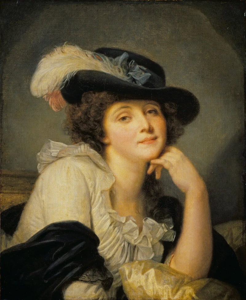 Portret damy, wcześniej błędnie nazywany Portret Sophie Arnould - Jean-Baptiste Greuze