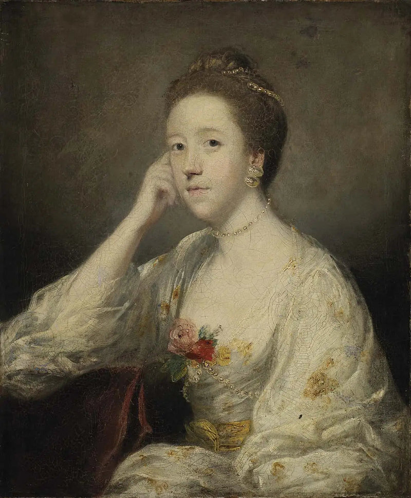 Portret damy w bieli - Joshua Reynolds