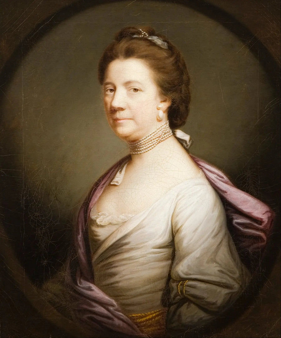 Portret damy w bieli - Joshua Reynolds