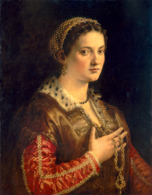 Portret damy - Francesco Salviati