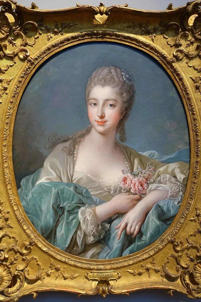 Portret damy - François Boucher