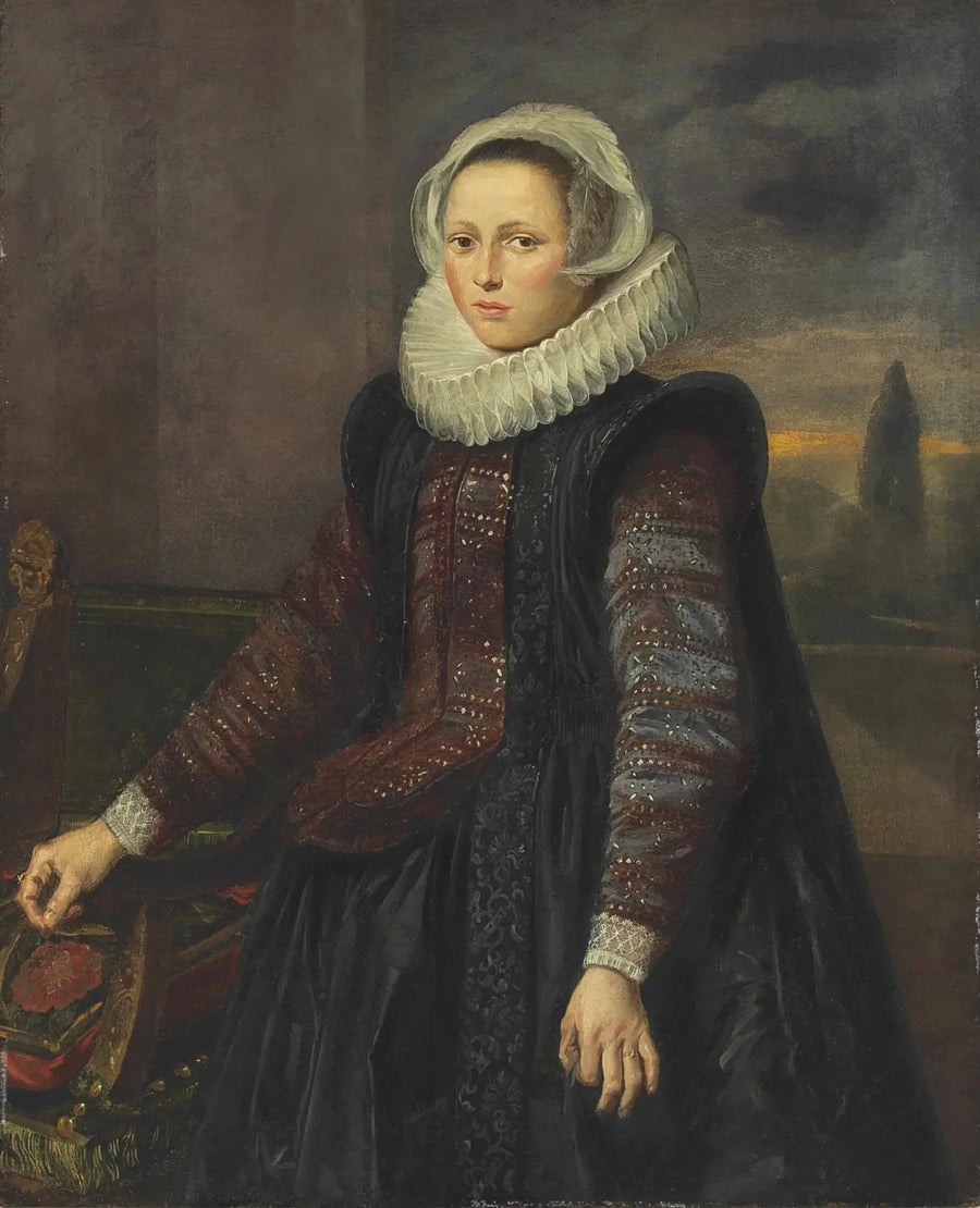 Portret damy - Frans Hals