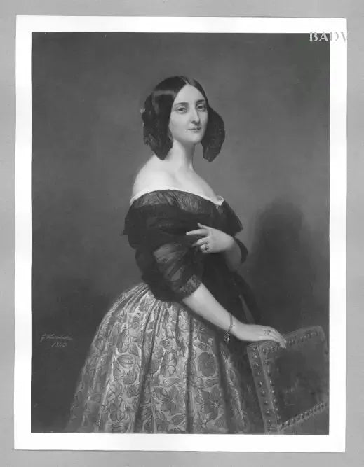 Portret damy - Franz Xaver Winterhalter