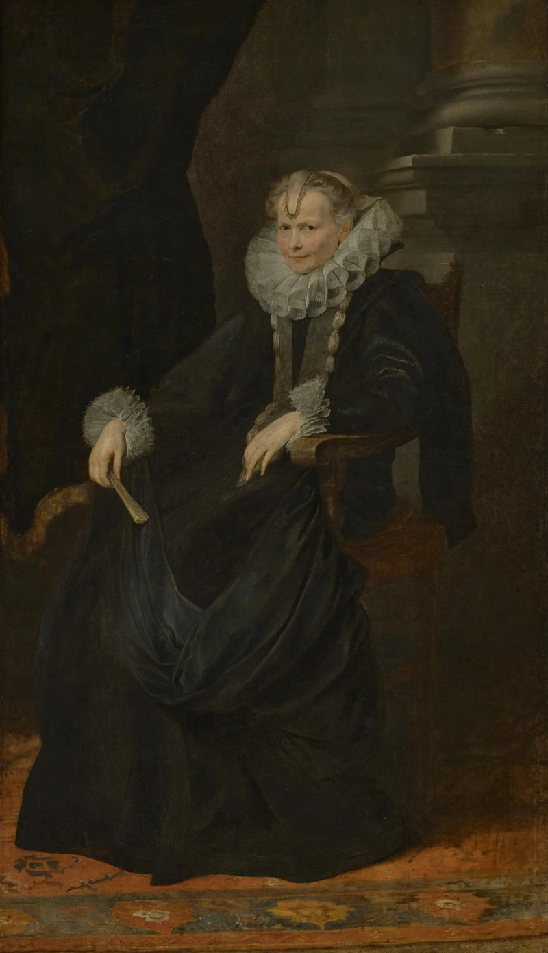 Portret damy z Genuy - Antoine van Dyck