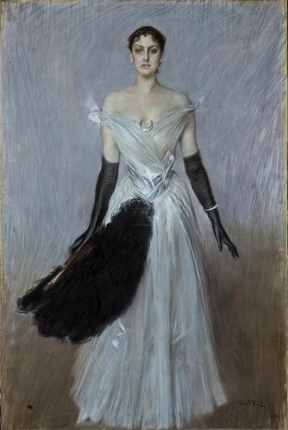 Portret damy - Giovanni Boldini