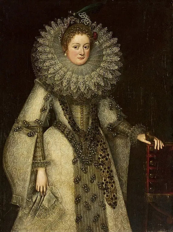 Portret damy w stylu hiszpańskim. - Frans Pourbus Młodszy