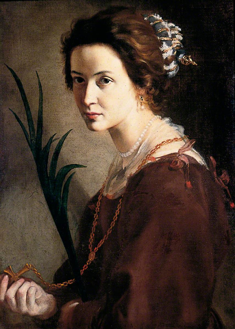 Portret nieznanej damy jako świętej Elżbiety - Alonso Cano