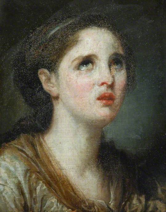 Portret damy - Jean-Baptiste Greuze