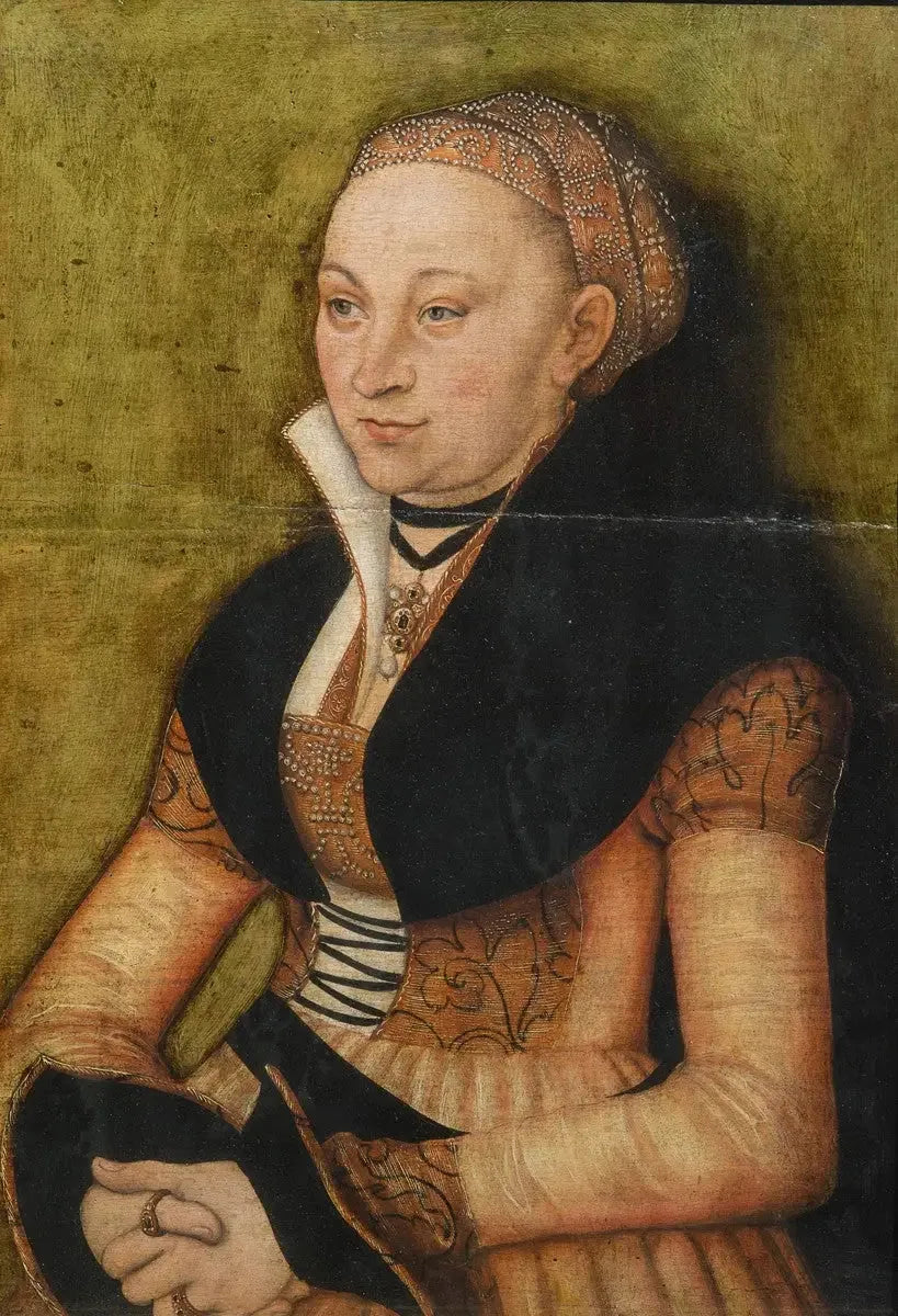 Portret damy - Lucas Cranach Starszy