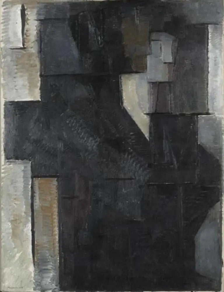 Portret damy - Piet Mondrian