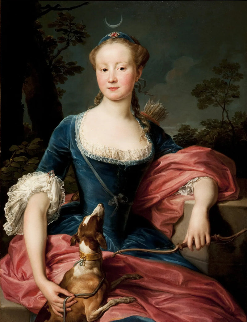 Portret damy - Pompeo Batoni